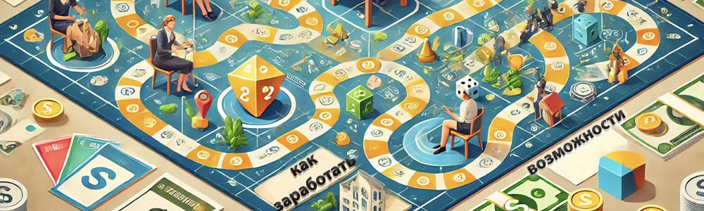Настольная игра для заработка денег  