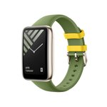 Xiaomi Smart Band 7 Pro Leather-textured Silicone Strap
